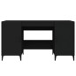 vidaXL Schreibtisch Schwarz 140x50x75 cm Holzwerkstoff vidaXL Schreibtisch Schwarz 140x50x75 cm Holzwerkstoff