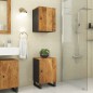 vidaXL Badschrank 38x33x58 cm Massivholz Mango vidaXL Badschrank 38x33x58 cm Massivholz Mango