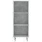 vidaXL Sideboard Betongrau 34,5x32,5x90 cm Holzwerkstoff vidaXL Sideboard Betongrau 34,5x32,5x90 cm Holzwerkstoff