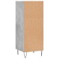 vidaXL Sideboard Betongrau 34,5x32,5x90 cm Holzwerkstoff vidaXL Sideboard Betongrau 34,5x32,5x90 cm Holzwerkstoff