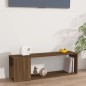 vidaXL TV-Schrank Braun Eichen-Optik 100x24x32 cm Holzwerkstoff vidaXL TV-Schrank Braun Eichen-Optik 100x24x32 cm Holzwerkstoff
