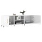 vidaXL TV-Schrank Hochglanz-Weiß 150x30x50 cm Holzwerkstoff vidaXL TV-Schrank Hochglanz-Weiß 150x30x50 cm Holzwerkstoff