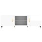 vidaXL TV-Schrank Hochglanz-Weiß 150x30x50 cm Holzwerkstoff vidaXL TV-Schrank Hochglanz-Weiß 150x30x50 cm Holzwerkstoff