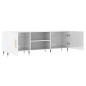 vidaXL TV-Schrank Hochglanz-Weiß 150x30x50 cm Holzwerkstoff vidaXL TV-Schrank Hochglanz-Weiß 150x30x50 cm Holzwerkstoff