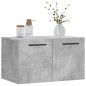 vidaXL Wandschrank Betongrau 60x36,5x35 cm Holzwerkstoff vidaXL Wandschrank Betongrau 60x36,5x35 cm Holzwerkstoff