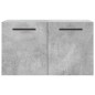vidaXL Wandschrank Betongrau 60x36,5x35 cm Holzwerkstoff vidaXL Wandschrank Betongrau 60x36,5x35 cm Holzwerkstoff