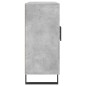 vidaXL Sideboard Betongrau 90x34x80 cm Holzwerkstoff vidaXL Sideboard Betongrau 90x34x80 cm Holzwerkstoff
