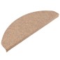 vidaXL Stufenmatten Selbstklebend 15 Stk. 65x22,5x3,5 cm Beige vidaXL Stufenmatten Selbstklebend 15 Stk. 65x22,5x3,5 cm Beige