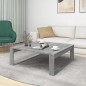 vidaXL Couchtisch Grau Sonoma 100x100x35 cm Holzwerkstoff vidaXL Couchtisch Grau Sonoma 100x100x35 cm Holzwerkstoff