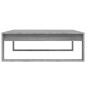 vidaXL Couchtisch Grau Sonoma 100x100x35 cm Holzwerkstoff vidaXL Couchtisch Grau Sonoma 100x100x35 cm Holzwerkstoff