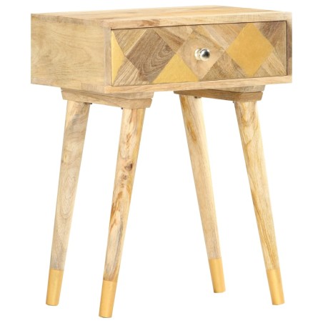 vidaXL Nachttisch 43×30×58 cm Massivholz Mango 