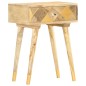 vidaXL Nachttisch 43×30×58 cm Massivholz Mango vidaXL Nachttisch 43×30×58 cm Massivholz Mango