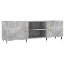 vidaXL TV-Schrank Betongrau 150x30x50 cm Holzwerkstoff