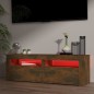 vidaXL TV-Schrank mit LED-Leuchten Räuchereiche 120x35x40 cm vidaXL TV-Schrank mit LED-Leuchten Räuchereiche 120x35x40 cm