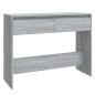 vidaXL Konsolentisch Grau Sonoma 100x35x76,5 cm Holzwerkstoff vidaXL Konsolentisch Grau Sonoma 100x35x76,5 cm Holzwerkstoff
