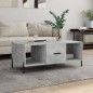 vidaXL Couchtisch Betongrau 102x50x40 cm Holzwerkstoff vidaXL Couchtisch Betongrau 102x50x40 cm Holzwerkstoff
