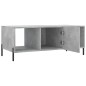 vidaXL Couchtisch Betongrau 102x50x40 cm Holzwerkstoff vidaXL Couchtisch Betongrau 102x50x40 cm Holzwerkstoff