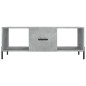 vidaXL Couchtisch Betongrau 102x50x40 cm Holzwerkstoff vidaXL Couchtisch Betongrau 102x50x40 cm Holzwerkstoff