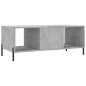 vidaXL Couchtisch Betongrau 102x50x40 cm Holzwerkstoff vidaXL Couchtisch Betongrau 102x50x40 cm Holzwerkstoff