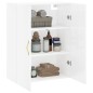 vidaXL Wandschrank Hochglanz-Weiß 69,5x34x90 cm vidaXL Wandschrank Hochglanz-Weiß 69,5x34x90 cm
