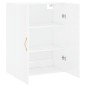 vidaXL Wandschrank Hochglanz-Weiß 69,5x34x90 cm vidaXL Wandschrank Hochglanz-Weiß 69,5x34x90 cm