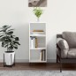 vidaXL Sideboard Hochglanz-Weiß 34,5x32,5x90 cm Holzwerkstoff vidaXL Sideboard Hochglanz-Weiß 34,5x32,5x90 cm Holzwerkstoff