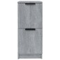 vidaXL Sideboards 2 Stk. Grau Sonoma 30x30x70 cm Holzwerkstoff vidaXL Sideboards 2 Stk. Grau Sonoma 30x30x70 cm Holzwerkstoff