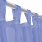 vidaXL Voile-Gardinen 2 Stk. 140 x 245 cm Königsblau vidaXL Voile-Gardinen 2 Stk. 140 x 245 cm Königsblau