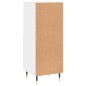 vidaXL Sideboard Hochglanz-Weiß 34,5x34x90 cm Holzwerkstoff vidaXL Sideboard Hochglanz-Weiß 34,5x34x90 cm Holzwerkstoff
