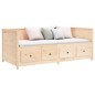 vidaXL Tagesbett 90x190 cm Massivholz Kiefer vidaXL Tagesbett 90x190 cm Massivholz Kiefer