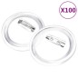 vidaXL Button-Set mit Anstecknadel 100 Stk. Acryl 58 mm vidaXL Button-Set mit Anstecknadel 100 Stk. Acryl 58 mm