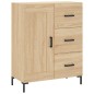 Highboard Sonoma-Eiche 69,5x34x180 cm Holzwerkstoff Highboard Sonoma-Eiche 69,5x34x180 cm Holzwerkstoff