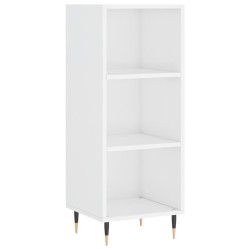 vidaXL Sideboard Hochglanz-Weiß 34,5x32,5x90 cm Holzwerkstoff