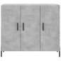 vidaXL Sideboard Betongrau 90x34x80 cm Holzwerkstoff vidaXL Sideboard Betongrau 90x34x80 cm Holzwerkstoff