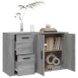 vidaXL Sideboard Grau Sonoma 100x33x59,5 cm Holzwerkstoff vidaXL Sideboard Grau Sonoma 100x33x59,5 cm Holzwerkstoff