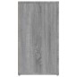 vidaXL Sideboard Grau Sonoma 100x33x59,5 cm Holzwerkstoff vidaXL Sideboard Grau Sonoma 100x33x59,5 cm Holzwerkstoff