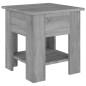 vidaXL Couchtisch Grau Sonoma 40x40x42 cm Holzwerkstoff vidaXL Couchtisch Grau Sonoma 40x40x42 cm Holzwerkstoff