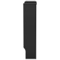 vidaXL MDF Heizkörperverkleidung Schwarz 205 cm vidaXL MDF Heizkörperverkleidung Schwarz 205 cm