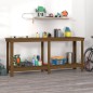 vidaXL Werkbank Honigbraun 180x50x80 cm Massivholz Kiefer vidaXL Werkbank Honigbraun 180x50x80 cm Massivholz Kiefer