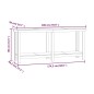 vidaXL Werkbank Honigbraun 180x50x80 cm Massivholz Kiefer vidaXL Werkbank Honigbraun 180x50x80 cm Massivholz Kiefer
