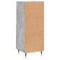 vidaXL Sideboard Betongrau 34,5x34x90 cm Holzwerkstoff vidaXL Sideboard Betongrau 34,5x34x90 cm Holzwerkstoff