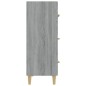vidaXL Sideboard Grau Sonoma 70x34x90 cm Holzwerkstoff vidaXL Sideboard Grau Sonoma 70x34x90 cm Holzwerkstoff