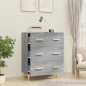 vidaXL Sideboard Grau Sonoma 70x34x90 cm Holzwerkstoff vidaXL Sideboard Grau Sonoma 70x34x90 cm Holzwerkstoff