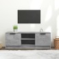 vidaXL TV-Schrank Betongrau 102x35x36,5 cm Holzwerkstoff vidaXL TV-Schrank Betongrau 102x35x36,5 cm Holzwerkstoff