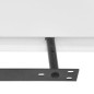 Wandregale 4 Stk. Weiß 80 cm Wandregale 4 Stk. Weiß 80 cm