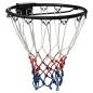 vidaXL Basketballring Schwarz 39 cm Stahl vidaXL Basketballring Schwarz 39 cm Stahl