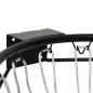 vidaXL Basketballring Schwarz 39 cm Stahl vidaXL Basketballring Schwarz 39 cm Stahl