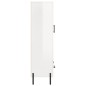 vidaXL Highboard Hochglanz-Weiß 69,5x31x115 cm Holzwerkstoff vidaXL Highboard Hochglanz-Weiß 69,5x31x115 cm Holzwerkstoff