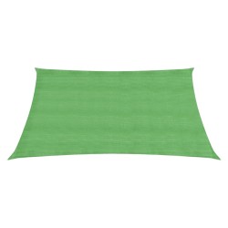 vidaXL Sonnensegel 160 g/m² Hellgrün 3,6x3,6 m HDPE