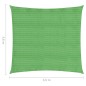 vidaXL Sonnensegel 160 g/m² Hellgrün 3,6x3,6 m HDPE vidaXL Sonnensegel 160 g/m² Hellgrün 3,6x3,6 m HDPE